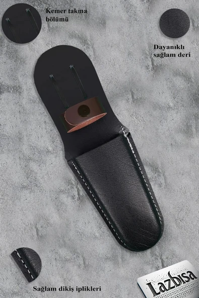 Lz-k9 Budama Makası Bağ Makası Ve Deri Kılıfı 2 Li Set - 3