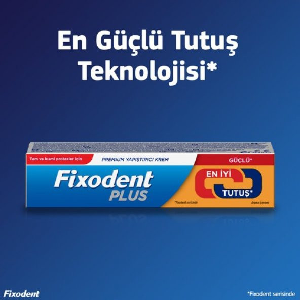 Fixodent Diş Protez Yapıştırıcı Krem Güçlü Tutuş 40 gr - 6