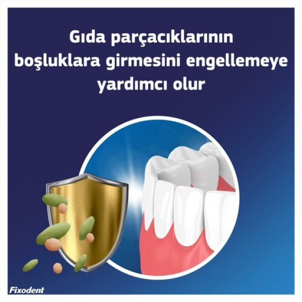 Fixodent Diş Protez Yapıştırıcı Krem Güçlü Tutuş 40 gr - 8
