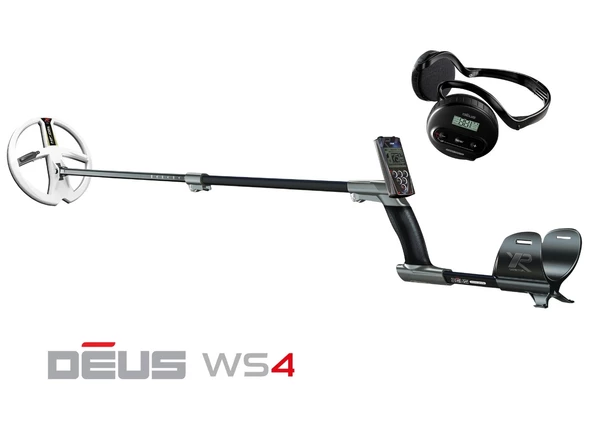 XP DEUS Metal Dedektör - Ana Kontrol Ünitesi WS4 Kablosuz Kulaklık 22cm HF Başlık ile - 3