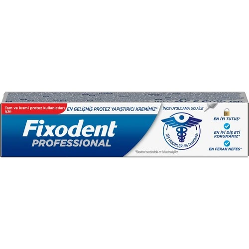 Fixodent Professioanal Diş Protez Yapıştırıcı Krem 40 Gr - 2