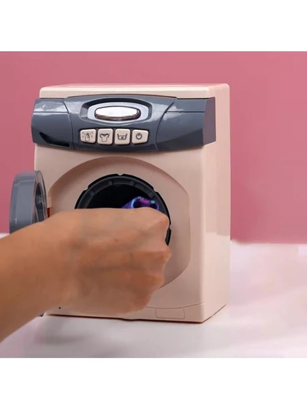 Aya Toys Işıklı Sesli Dönen Kazanlı Çamaşır Makinası 40302 - 3