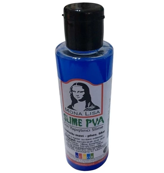 Südor Mona Lisa Slime Tutkalı 70 Ml Fosforlu Mavi 3 adet