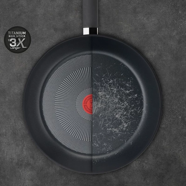Tefal Titanyum Force 28cm Tava 2100134006 - Resim 3