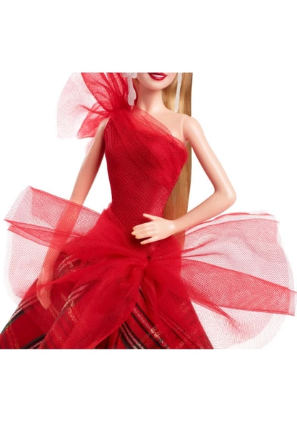 Barbie 2024 Mutlu Yıllar Bebeği Şarışın HRM61 Lisanslı Ürün - Resim 4