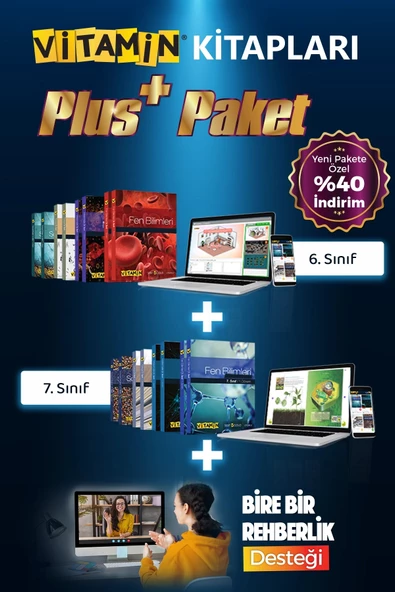 Rehberlik Destekli 6 + 7.Sınıf Plus Paket 16 Kitap+Dijital - Resim 2