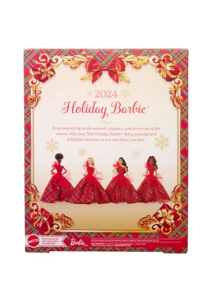 Barbie 2024 Mutlu Yıllar Bebeği Şarışın HRM61 Lisanslı Ürün - Resim 7