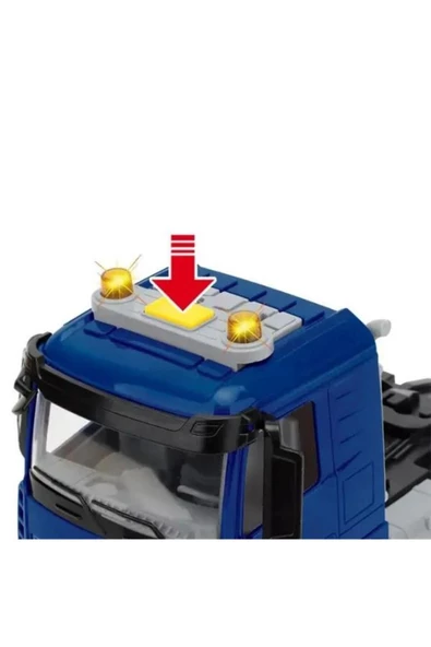 Sesli ve Işıklı Tekne Taşıyıcı Tır - PY8815B - 4