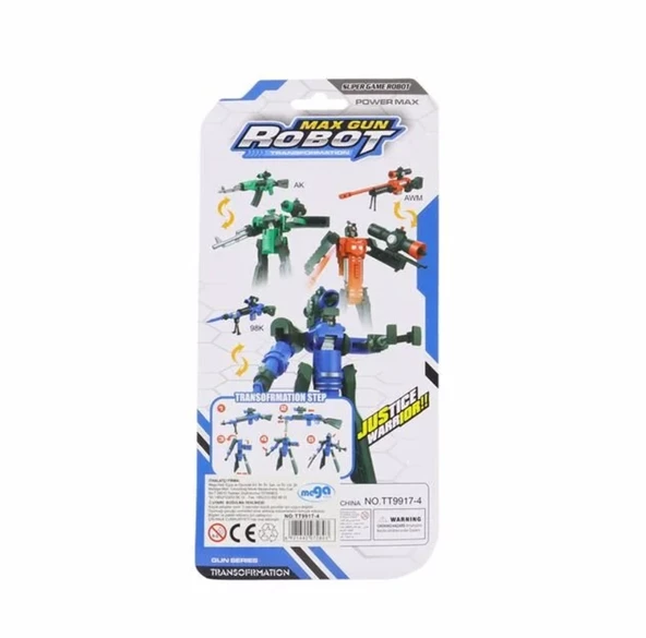 Robota Dönüşen Mavi Silah - 2