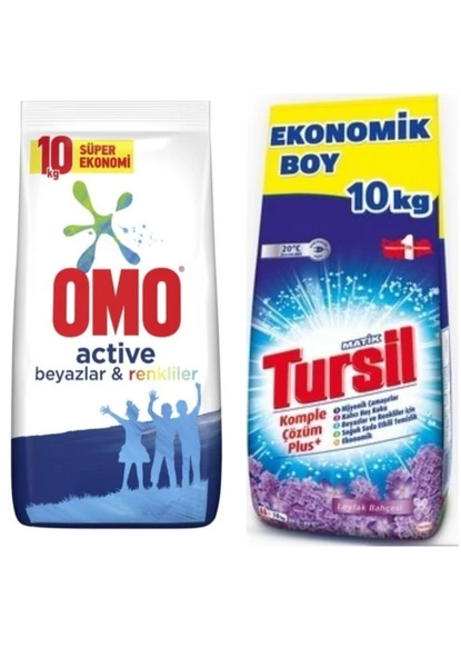 Omo Matik 10 kg & Tursil Matik 10 kg