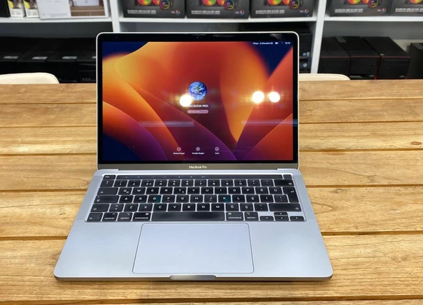 Apple Macbook Pro A2289 Emc3456 Notebook Touchbar 13.3" İ5 8257U 16Gb 256Gb 2020/664D Bx Laptop 2.El - 2