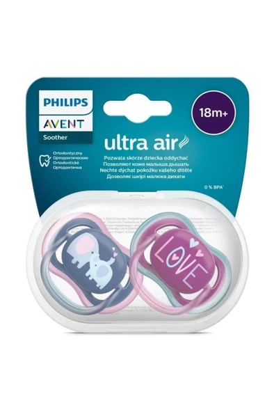 Nessiworld Philips Avent Ultra Air Emzik 18+ Ay Kız