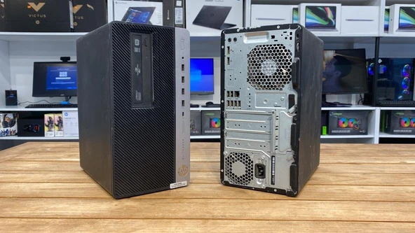 Pc Hp Elıtedesk 705 G4 Dikey Amd Ryzen 5 Pro 2400G 8Gb Ddr4 256Gb Ssd Dp Masaüstü Kurumsal Ofis Bilg - Resim 2