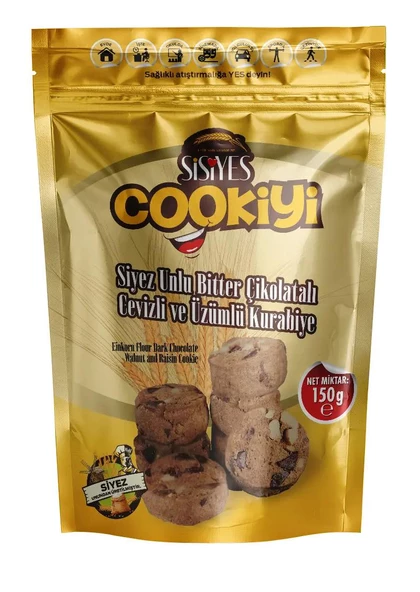 SİSİYEZ COOKİYİ SİYEZ KURABİYE 150G