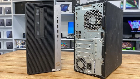 Pc Hp Elıtedesk 705 G4 Dikey Amd Ryzen 5 Pro 2400G 8Gb Ddr4 256Gb Ssd Dp Masaüstü Kurumsal Ofis Bilg ürün görseli