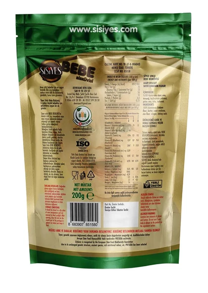 SiSİYES BEBE BİSKÜVİSİ 200G - 2