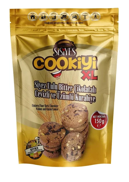 SİSİYEZ COOKİYİ XL SİYEZ KURABİYE 150G