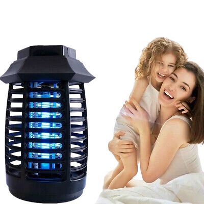 Sinek Öldürücü 2W Tutma Asma Saplı Sessiz Sinek Makinası Ledli UV Mor Işıklı Sinek Kovucu - Resim 5