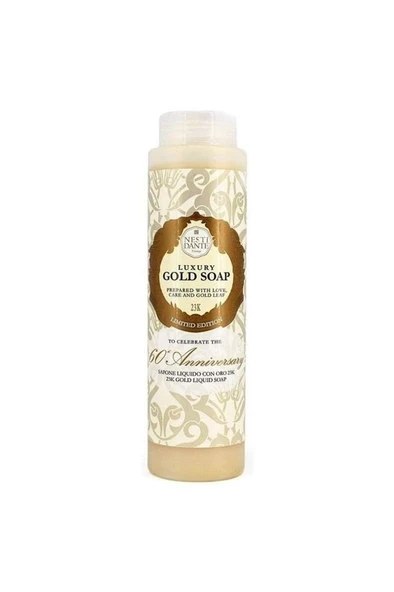 Nesti Dante Luxury Gold 23K 60th Anniversary 300 ml Sıvı Sabun