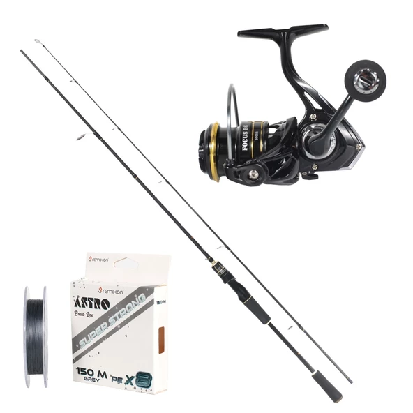 Remixon Focus BG 230 cm 3-25 gr Light Spin Olta Seti ürün görseli 1