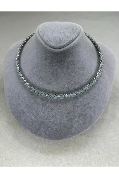 GÜMÜŞ CHOKER KOLYE