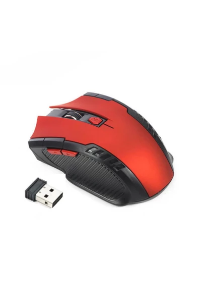 Mouse Gaming Kablosuz Mouse 2.4 Ghz Wireless 6 Tuşlu Oyuncu Maus htcx 1005813