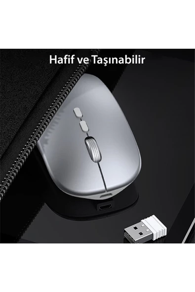 2.4G Ergonomik Kablosuz Mouse