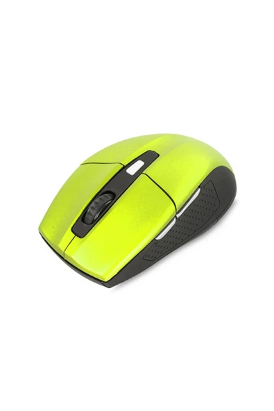 Sm-861 Usb Yeşil 800/1200/1600dpi Süper Sessiz Kablosuz Mouse Modern Tasarım 431550 Yeni Des