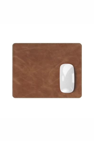 - Luxury Hakiki Deri Taba Mouse Pad