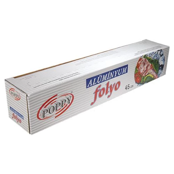 Poppy Alüminyum Folyo 45cmx2000gr