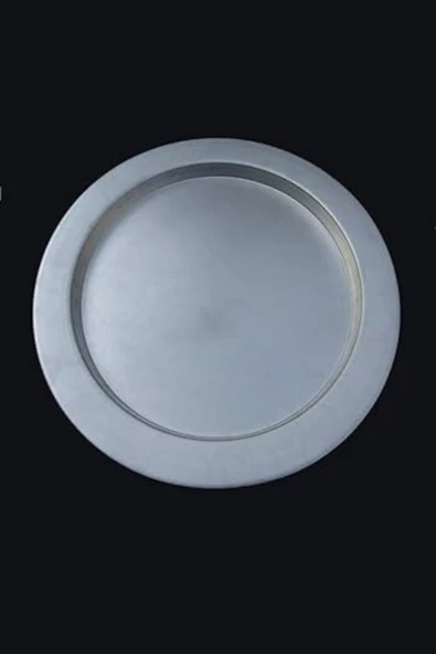 Lüks Plastik Mika Yuvarlak Tabak 26 cm - 5