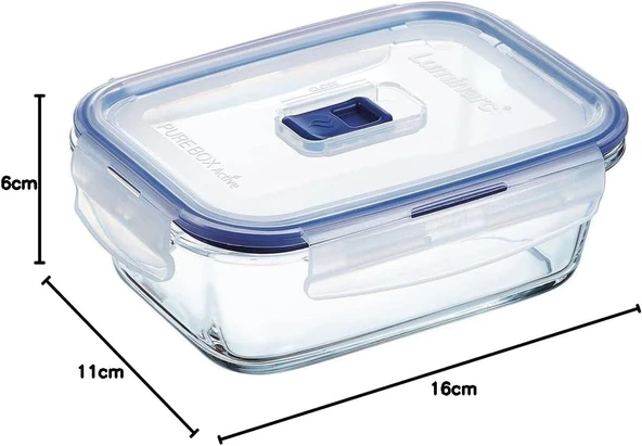Luminarc Pure Box Active Saklama Kabı Dikdötgen 820 CC 003H7680 - 3