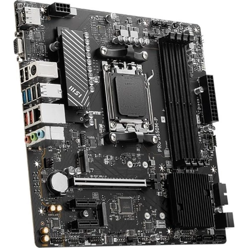 MSI MB PRO B650M-P AM5 DDR5 6000MHZ(OC) HDMI DP VGA 2X M.2 USB3.2 2.5G LAN MATX - 3
