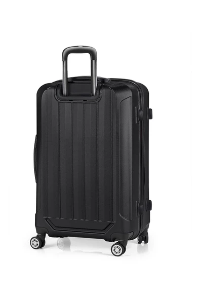 Spring Model Siyah Renk Büyük Boy Valiz Bavul - Resim 2