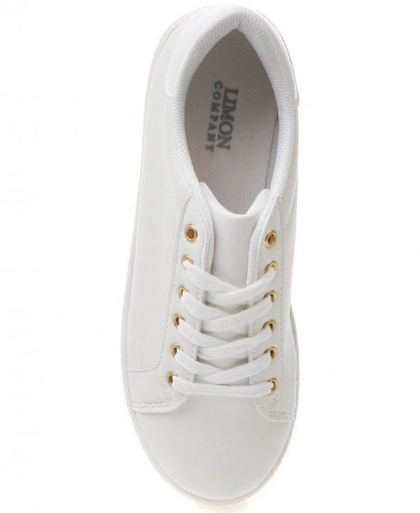 Limon Company Kadın Ayakkabısı Bremen Limon Sneaker, 40, Beyaz - 2