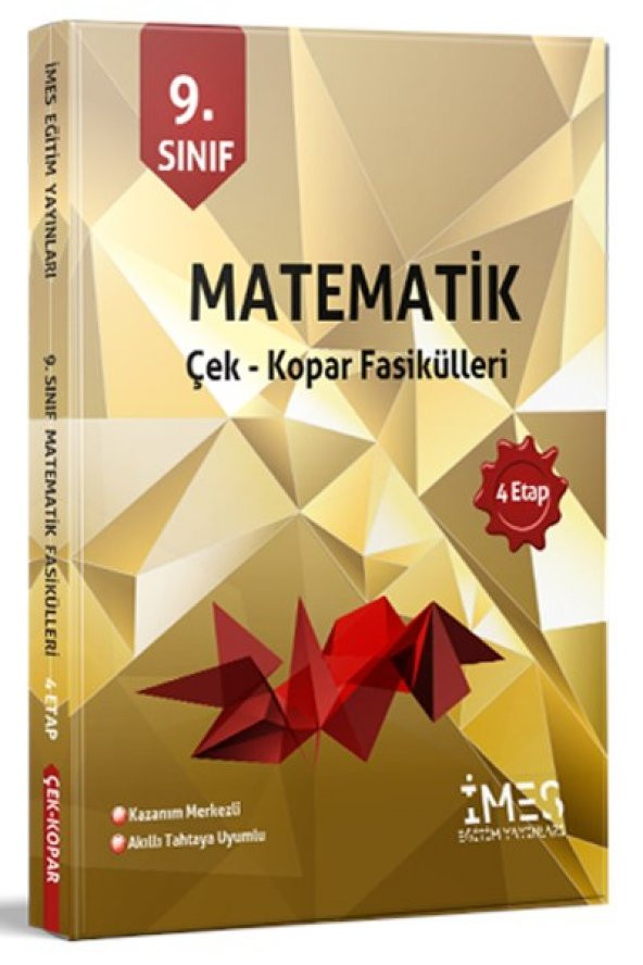 İMES Eğitim Yayınları 9. Sınıf Matematik Çek Kopar Fasikülleri