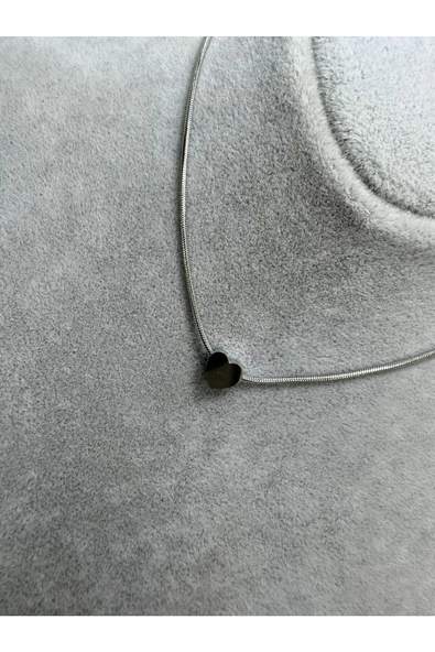 minimal kalp kolye - 6