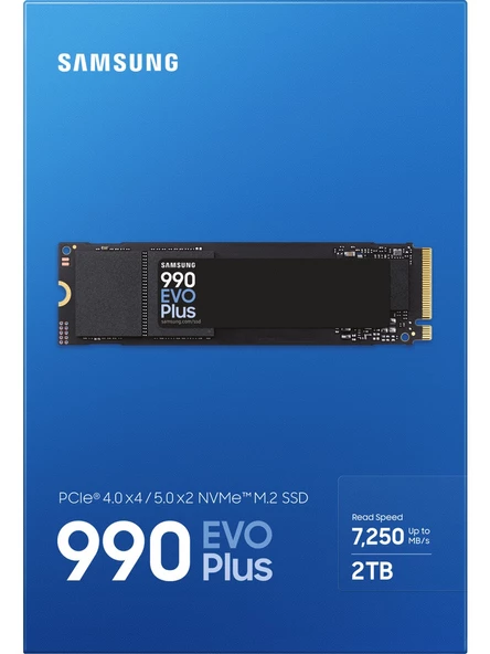SAMSUNG 990 EVO PLUS MZ-V9S2T0BW 2TB 7250-6300MB/s M.2 NVMe SSD DISK - 3