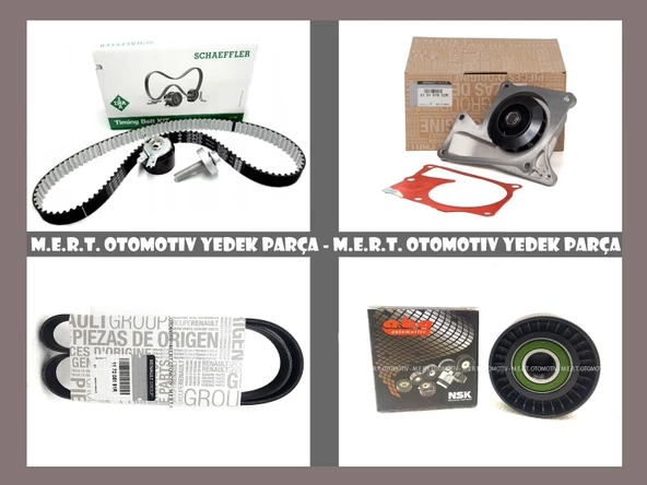 Renault Kadjar 1.5 BlueDci Euro6 Triger Devirdaim Kayış Bakım Seti ürün görseli