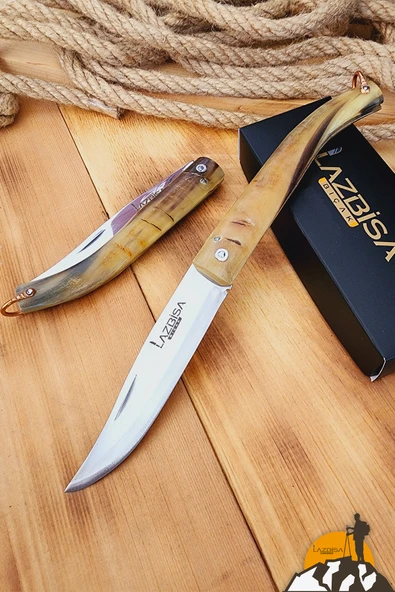 Kemik Sap Çakı Kamp Çakısı Outdoor Piknik Çakısı Mutfak Bıçak Bıçağı ( Vlz-p01 )