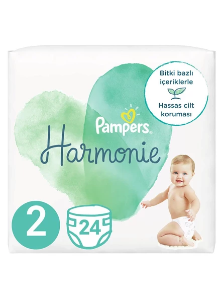 Prima Pampers Harmonie Bebek Bezi 2 Beden 24 Adet