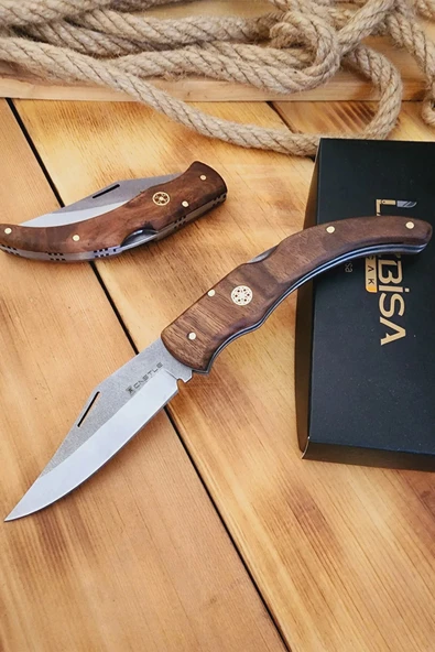 Ceviz Sap Çakı Kamp Çakısı Outdoor Piknik Çakısı Bahçe Çakısı Mutfak Bıçak Bıçağı (ÇK108) ürün görseli 1