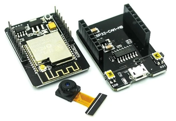 ESP32-CAM WiFi Kamera Modülü ve USB TTL Programlayıcı Seti | Kablosuz IoT Kamera Geliştirme Kiti - 2