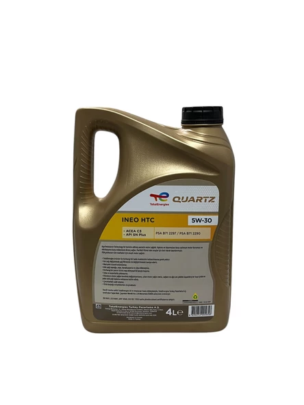 Total Quartz INEO HTC 5W-30 Tam Sentetik Motor Yağı 4 Litre - 4