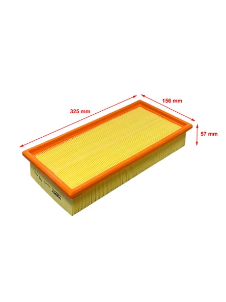 Wunder Peugeot 405 I 1.6, 1.8 D, 1.9, 1.9 D 1987-1992 Hava Filtresi - Resim 2