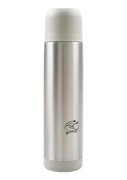 COOKER 300 ML ÇELİK TERMOS CKR2000 BEBEK TERMOSU GRİ - 2