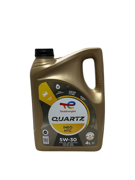 Total Quartz INEO HTC 5W-30 Tam Sentetik Motor Yağı 4 Litre