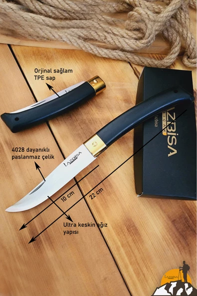 Tpe Sap Çakı Kamp Çakısı Outdoor Piknik Çakısı Bahçe Çakısı Mutfak Bıçak Bıçağı (ÇK102) - 4
