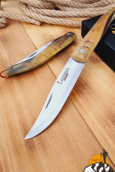 Kemik Sap Çakı Kamp Çakısı Outdoor Piknik Çakısı Mutfak Bıçak Bıçağı ( Vlz-p01 ) - 2