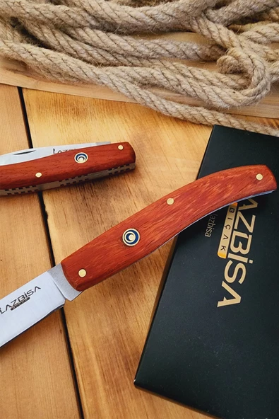 Paduk Sap Çakı Kamp Çakısı Outdoor Piknik Çakısı Bahçe Çakısı Mutfak Bıçak Bıçağı (ÇK126) - 3